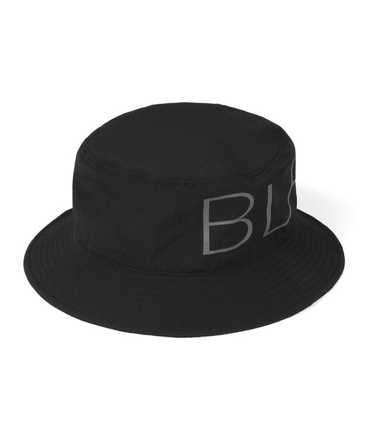 〔BLACK LABEL〕：コーデュラリップバケットハット