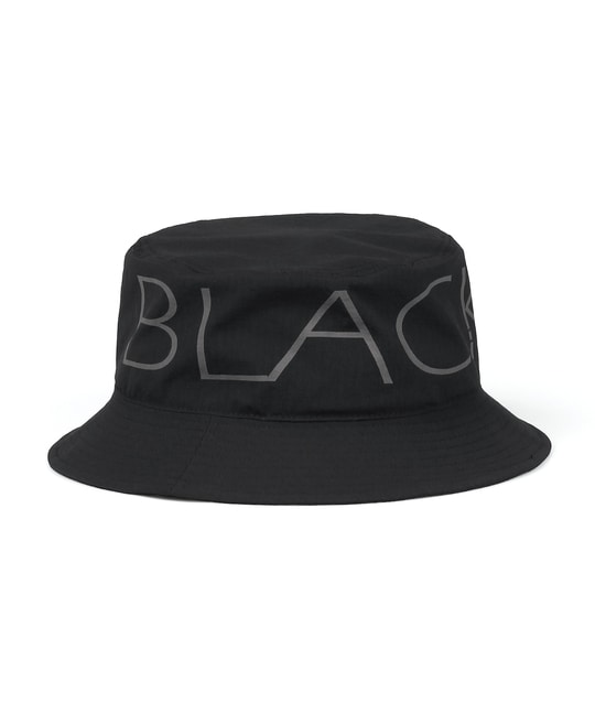〔BLACK LABEL〕：コーデュラリップバケットハット