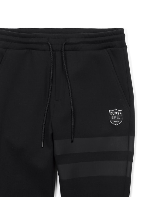 〔BLACK LABEL〕：セットアップ ダンボールニットスリムパンツ