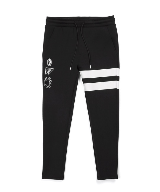 〔BLACK LABEL〕：セットアップ ダンボールニットスリムパンツ
