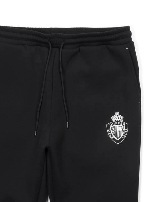 〔BLACK LABEL〕：セットアップ ダンボールニットレギュラーパンツ