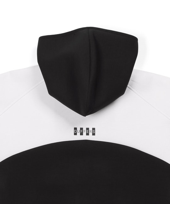〔BLACK LABEL〕：セットアップ ダンボールニットジップパーカー