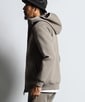 〔BLACK LABEL〕：セットアップ ダンボールニットジップパーカー