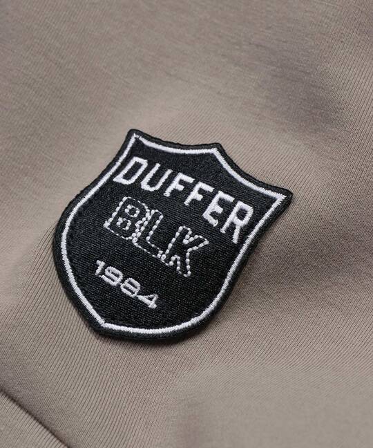 〔BLACK LABEL〕：セットアップ ダンボールニットジップパーカー