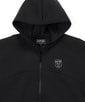〔BLACK LABEL〕：セットアップ ダンボールニットジップパーカー