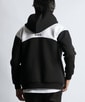 〔BLACK LABEL〕：セットアップ ダンボールニットジップパーカー