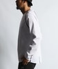 〔BLACK LABEL〕：ポンチ素材 スリーエンブレムロンT