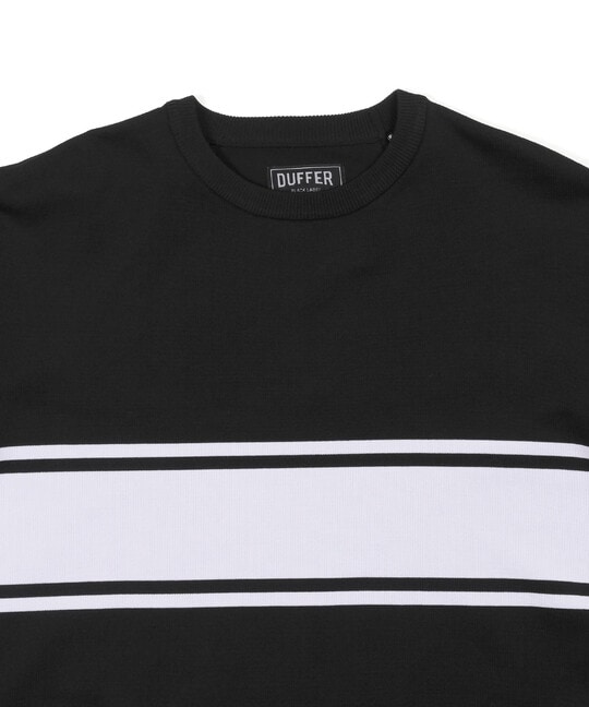 〔BLACK LABEL〕：ドライタッチ ウォッシャブルテックニット