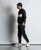 〔BLACK LABEL〕：ドライタッチ ウォッシャブルテックニット