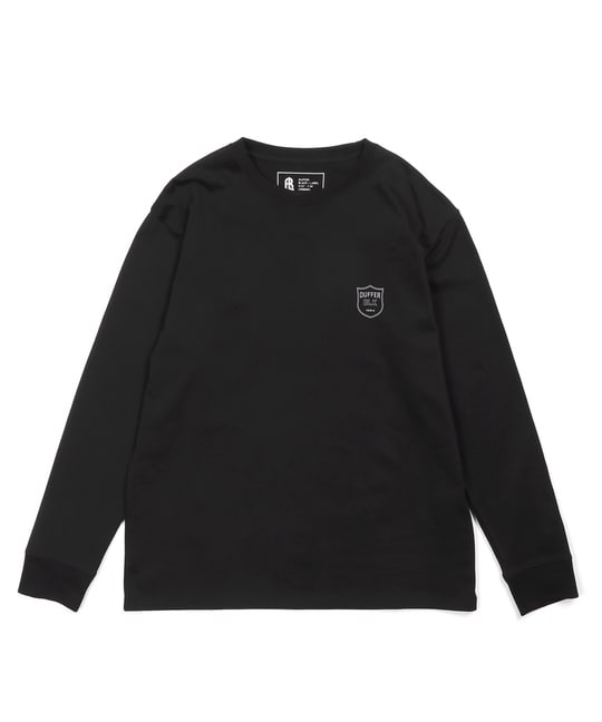 〔BLACK LABEL〕：速乾 バックラインロングスリーブTシャツ