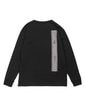 〔BLACK LABEL〕：速乾 バックラインロングスリーブTシャツ