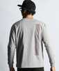 〔BLACK LABEL〕：速乾 バックラインロングスリーブTシャツ