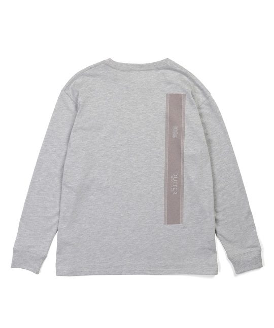 〔BLACK LABEL〕：速乾 バックラインロングスリーブTシャツ