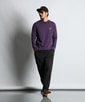 〔BLACK LABEL〕：速乾 バックラインロングスリーブTシャツ
