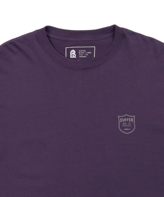 〔BLACK LABEL〕：速乾 バックラインロングスリーブTシャツ