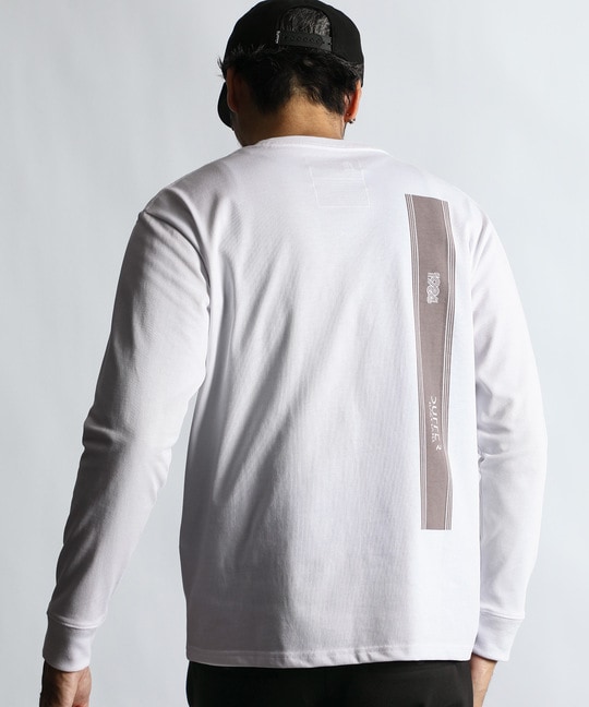 〔BLACK LABEL〕：速乾 バックラインロングスリーブTシャツ