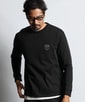 〔BLACK LABEL〕：速乾 バックラインロングスリーブTシャツ