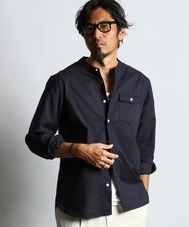 種類豊富な品揃え 麻混 クールマックスノーカラーシャツ St of DUFFER ｜The Mサイズ