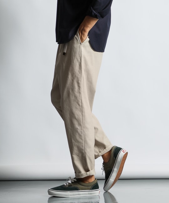 オーバーダイカルゼ ワイドテーパードイージーパンツ ｜The DUFFER of St.GEORGE｜Official Web  Site｜ザ・ダファー・オブ・セントジョージ