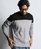 ヘンリーネック クラシック フットボールロンTEE
