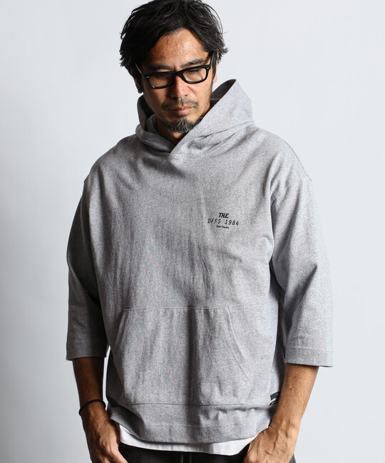7分袖 クラシックカレッジパーカー