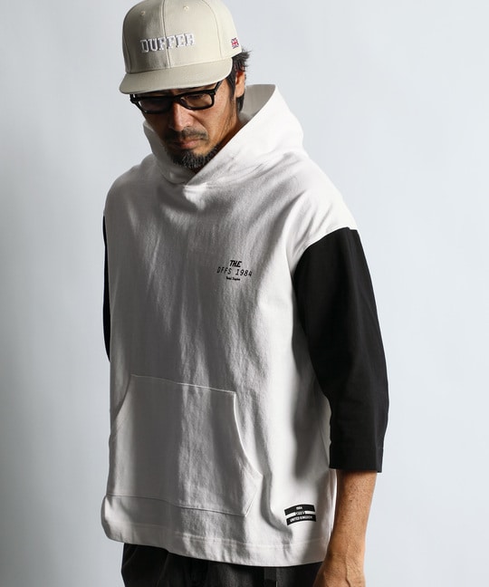 7分袖 クラシック　カレッジパーカー