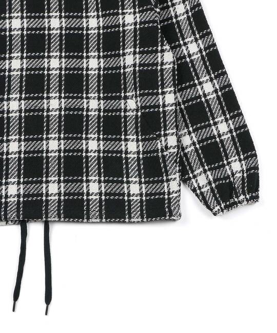 チェック シャツパーカーシャツアウター ｜The DUFFER of St