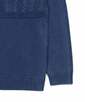 [INDIGO LABEL]：切り替えデザイン ケーブルインディゴニット