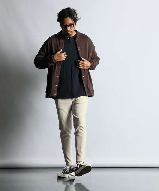 口コミ サイト 商品 スウェットカーディガン オーバーダイ ｜The St of DUFFER トップス