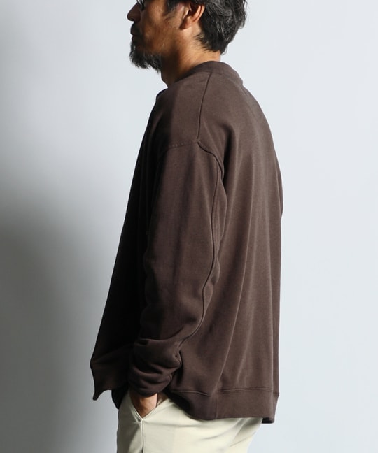 オーバーダイ スウェットカーディガン ｜The DUFFER of St
