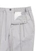 「ガムストレッチ」接触冷感 ピンタックテーパードパンツ