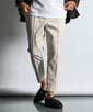 「ガムストレッチ」接触冷感 ピンタックテーパードパンツ