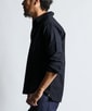 製品染め ニュアンスカラー スキッパーシャツ【WEB限定アイテム】