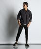 製品染め ニュアンスカラー スキッパーシャツ【WEB限定アイテム】