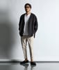 製品染め ニュアンスカラーシャツカーディガン