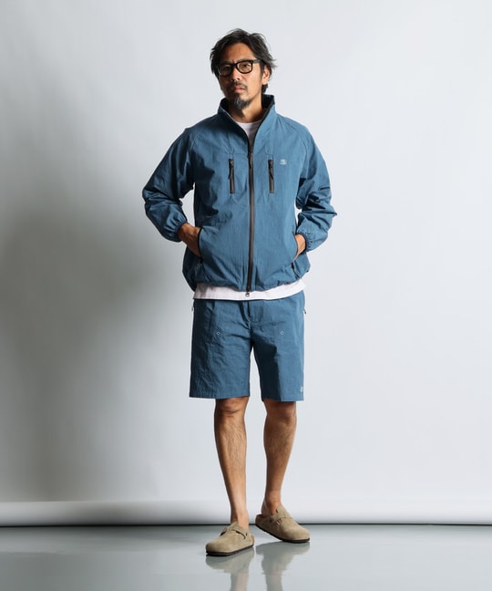 セットアップ リップストップナイロンショーツ