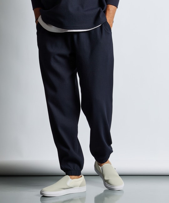 「エアフレックス」セットアップ ワッフルリラックスパンツ