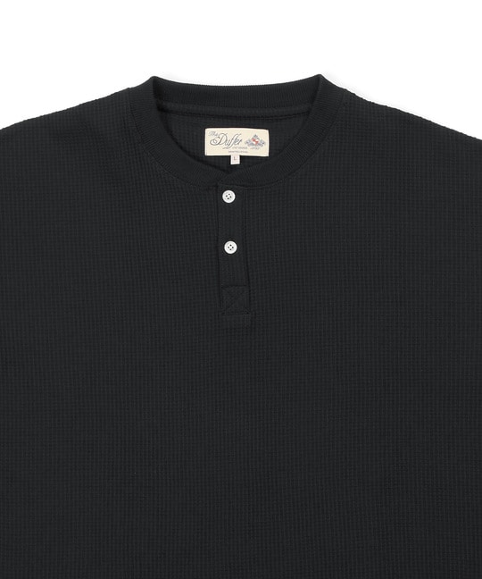 「エアフレックス」セットアップ ワッフルヘンリーTシャツ