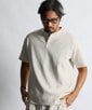 「エアフレックス」セットアップ ワッフルヘンリーTシャツ