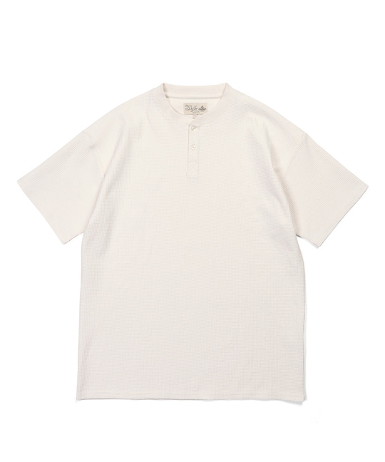 「エアフレックス」セットアップ ワッフルヘンリーTシャツ