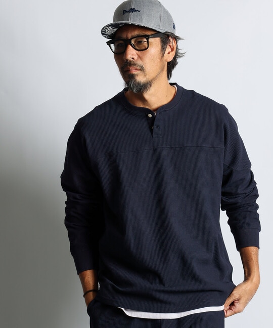 レビュー高評価商品 エアフレックス」セットアップ ワッフルフットボールロンT ｜The ジャケット・アウター