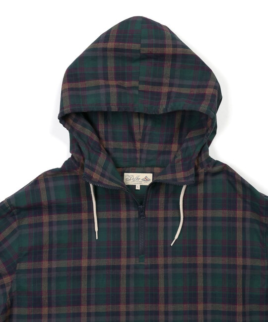 マドラスチェック シャツパーカー シャツアウター ｜The DUFFER