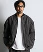 セットアップ リップストップナイロンダービージャケット