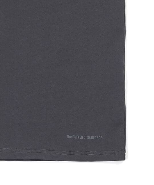 シリコンバイオ加工 シルキータッチキーネックTシャツ