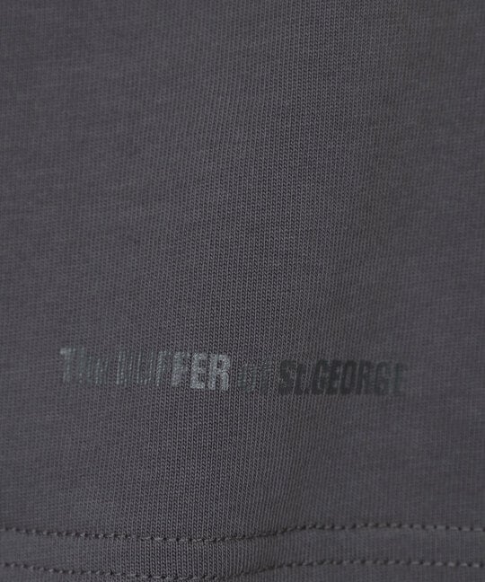 シリコンバイオ加工 シルキータッチキーネックTシャツ