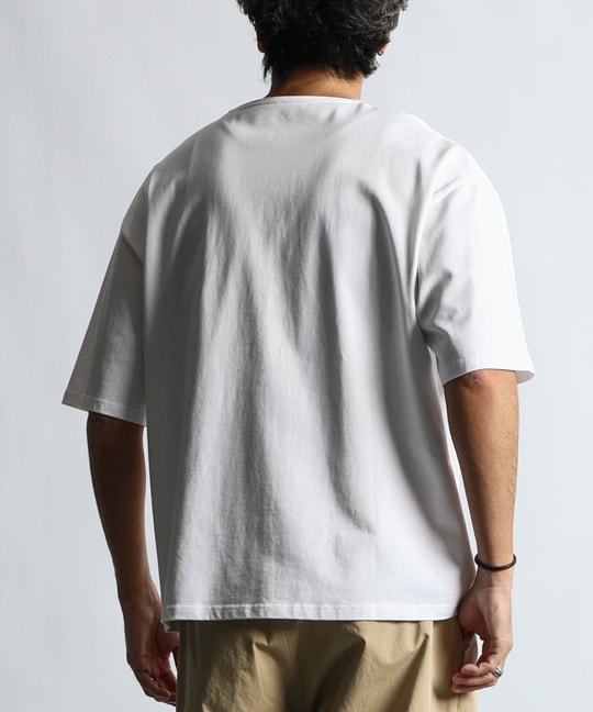 シリコンバイオ加工 シルキータッチキーネックTシャツ