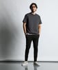 シリコンバイオ加工 シルキータッチ浅VネックTシャツ
