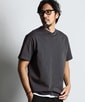 シリコンバイオ加工 シルキータッチ浅VネックTシャツ