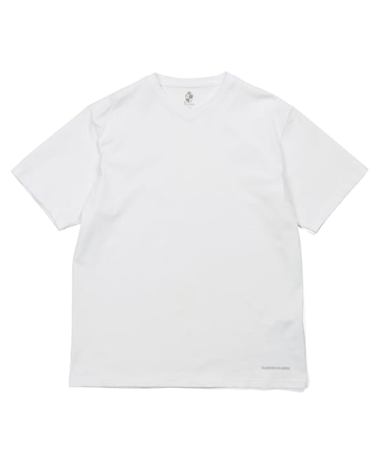 シリコンバイオ加工 シルキータッチ浅VネックTシャツ