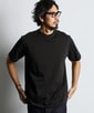 シリコンバイオ加工 シルキータッチ浅VネックTシャツ